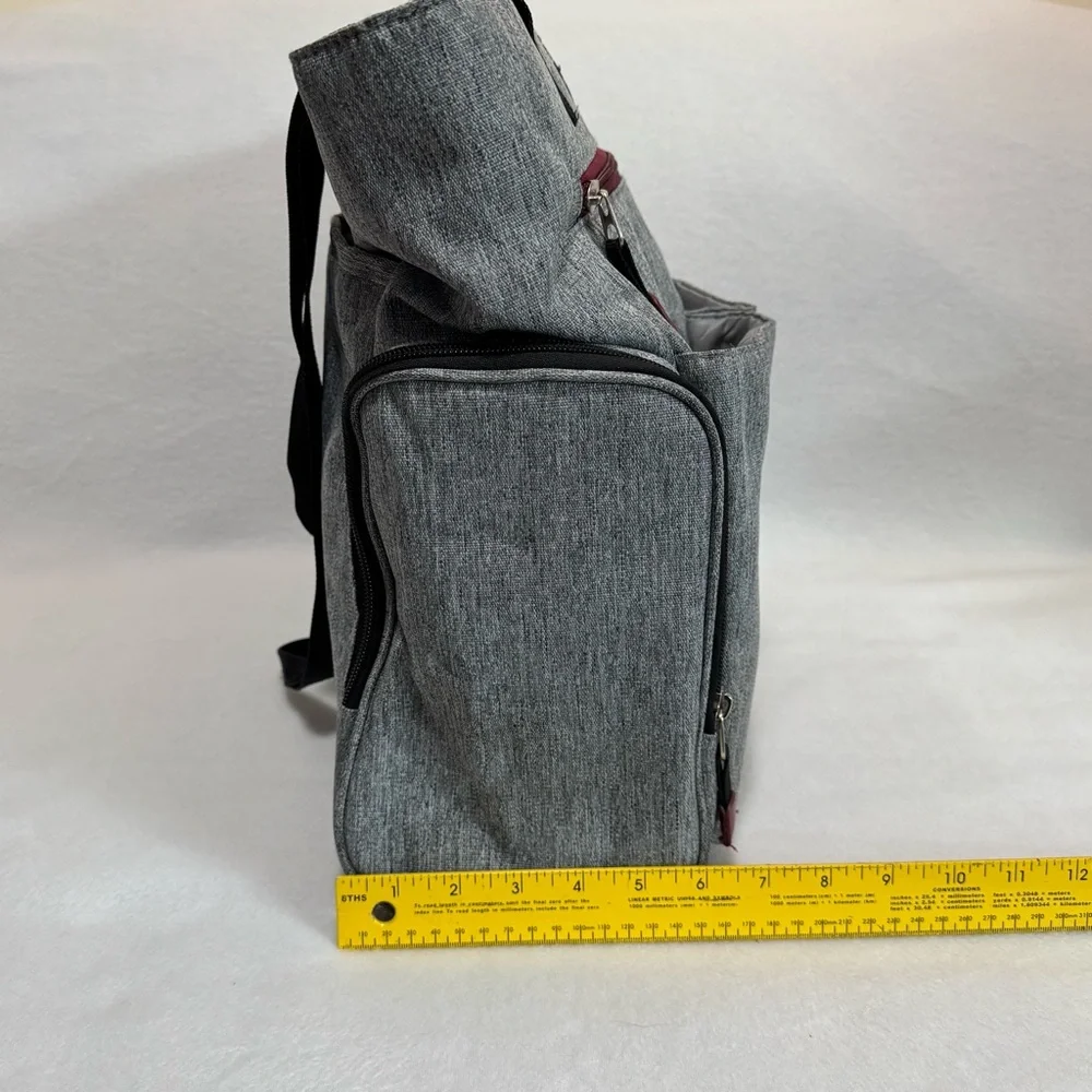 Eddie Bauer First Adventure Diaper Bag Tote - Heather Gray